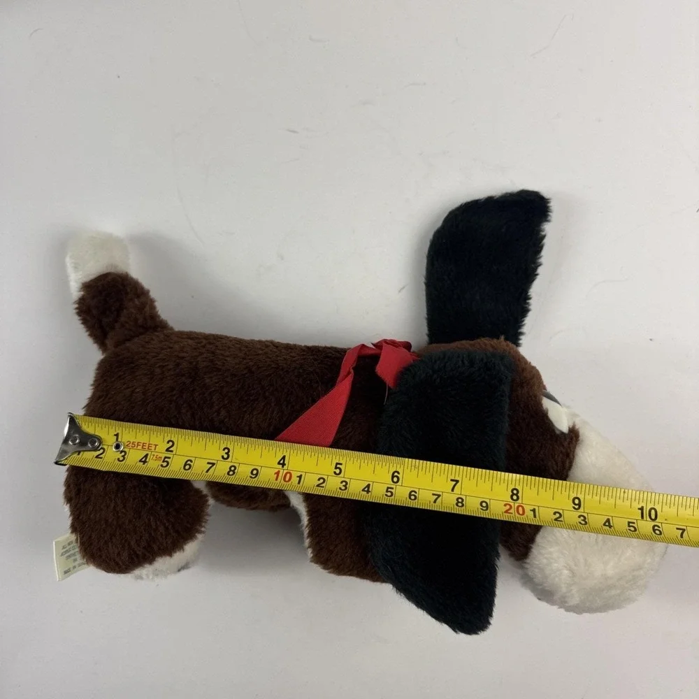 Vintage Atlanta Novelty Gerber Basset Hound‎ Plush Wind Up Music Box Lullaby Dog